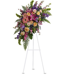 Heavenly Grace Spray from Maplehurst Florist, local flower shop in Essex Junction